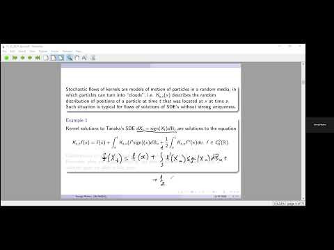 Georgii Riabov. Constructing stochastic flows of kernels, part 2
