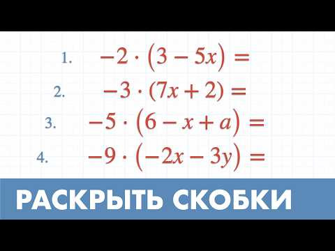 Как раскрывать скобки с отрицательными числами. Примеры. Математика 6 класс Как раскрывать скобки с отрицательными числами. Примеры. Математика 6 класс