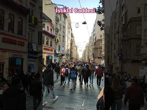İstiklal Caddesi  Улица Истикляль #istanbul #travel