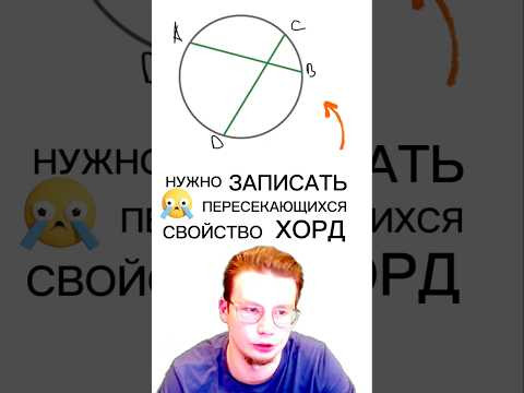 Свойство пересекающихся хорд Свойство пересекающихся хорд