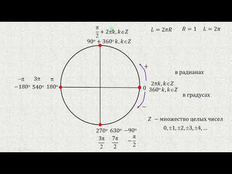 10 класс Тригонометрический круг