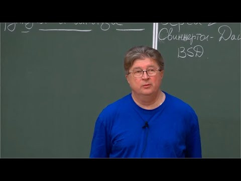 Д.О. Орлов. Кривые, L-функции и гипотеза Бёрча–Свиннертон-Дайера Д.О. Орлов. Кривые, L-функции и гипотеза Бёрча–Свиннертон-Дайера