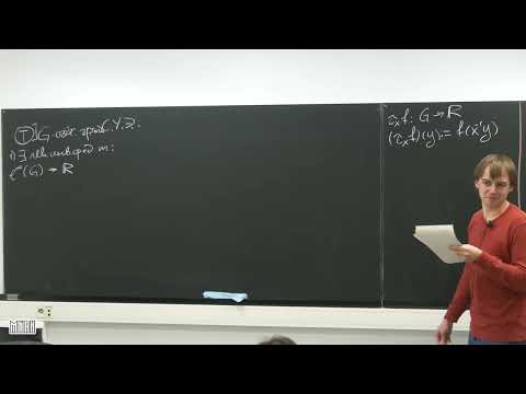 Семинар 126. Л.Д. Дрегля Сидоров. Введение в аменабельные группы - III