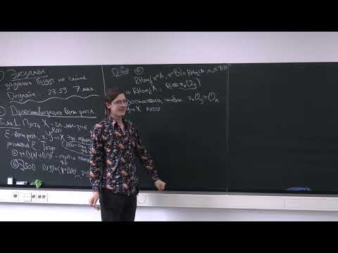 Лекция 10. Д.В. Пирожков. Производные категории когерентных пучков.