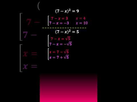 Квадратные уравнения ОГЭ  #математика #maths #calculus #огэ #егэ