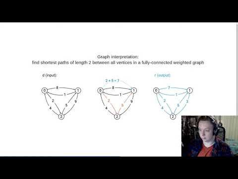 Спецкурс по HPC #3.5: Min-Plus Matrix Multiplication