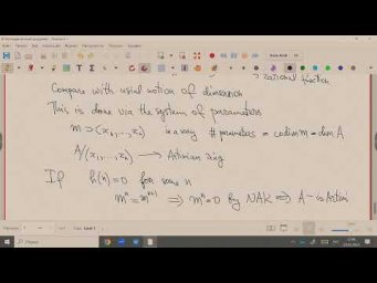 Introduction to commutative algebra. Class 16. Zhgun. V. S.