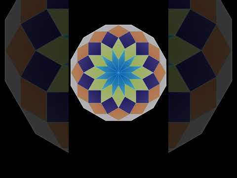 Красивое замощение! #математика Красивое замощение! #математика