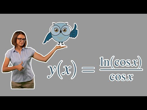 Как найти производную функции ln (cos x) / cos x ?