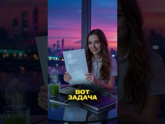 Как решать задачи на векторы &mdash; без паники! #shorts #математика