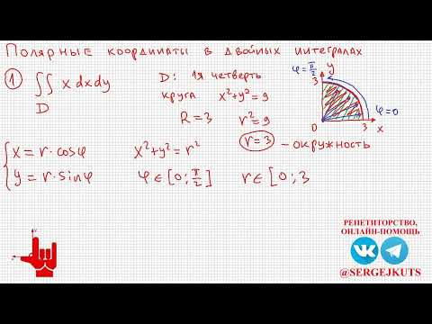 Математика без Ху%!ни. Полярные координаты в двойных интегралах.