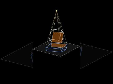 Как выглядит 4D-куб? (Тессеракт) #математика