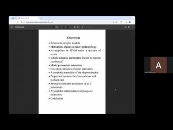 A. Kukush. Estimation in errors-in-variables model under a mixture of classical and Berkson errors