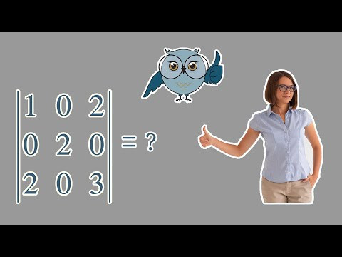 Как найти определитель третьего порядка? Как найти определитель третьего порядка?