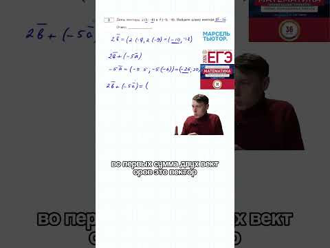 2 задание ЕГЭ векторы | Часть 1 #егэ2026