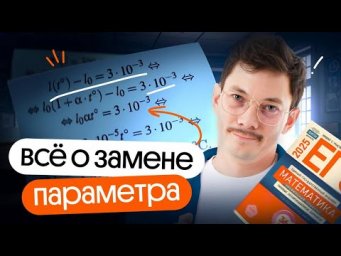 ВСЁ О ЗАМЕНЕ ПАРАМЕТРА ВО ВТОРОЙ ЧАСТИ ПО ПРОФИЛЬНОЙ МАТЕМАТИКЕ