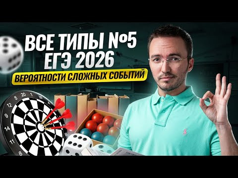 Все типы задания 5 | Математика ЕГЭ ПРОФИЛЬ 2026 | Умскул