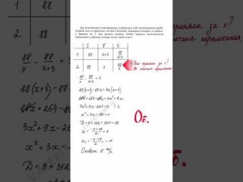 0 баллов за верно решенную задачу на ОГЭ по математике
