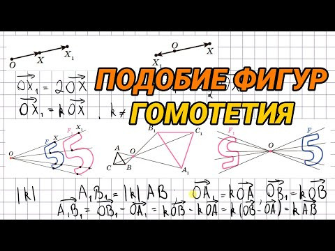 Подобие фигур. Гомотетия - 9 класс Подобие фигур. Гомотетия - 9 класс
