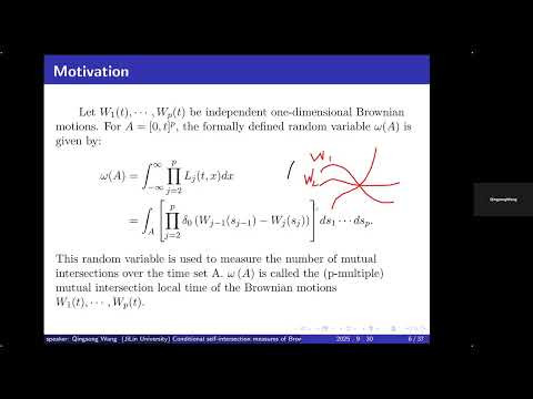 Qingsong Wang.  Asymptotic results for intersection local times