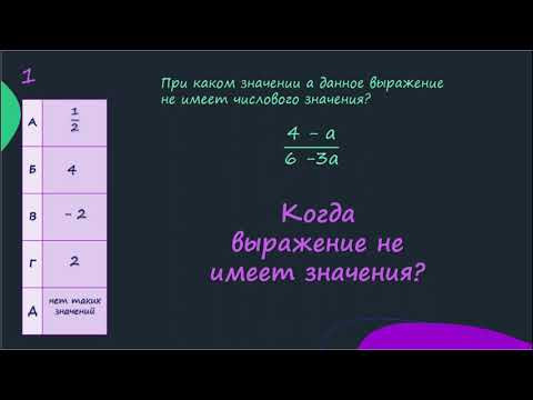 Когда выражение не имеет значения?