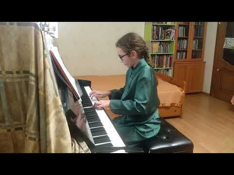 Nadezhda Melikhova (age 10-11) plays Mozart, Brahms, Czerny, Ramm and her own composition