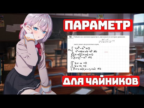 Параметр, если ты Чайник? ЕГЭ №18 2024, Урок 8