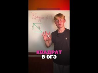 Квадрат в ОГЭ 