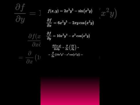 ЧАСТНЫЕ ПРОИЗВОДНЫЕ #calculus #maths #матан #derivatives ЧАСТНЫЕ ПРОИЗВОДНЫЕ #calculus #maths #матан #derivatives