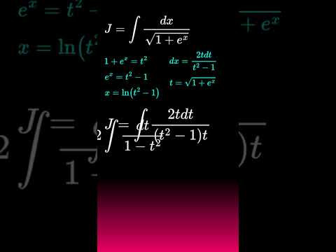 интеграл заменой переменной #maths #математика #матан #calculus #integration интеграл заменой переменной #maths #математика #матан #calculus #integration