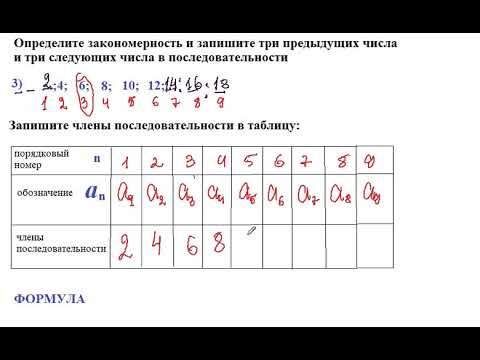 Последоваельности натуральных чисел Последоваельности натуральных чисел