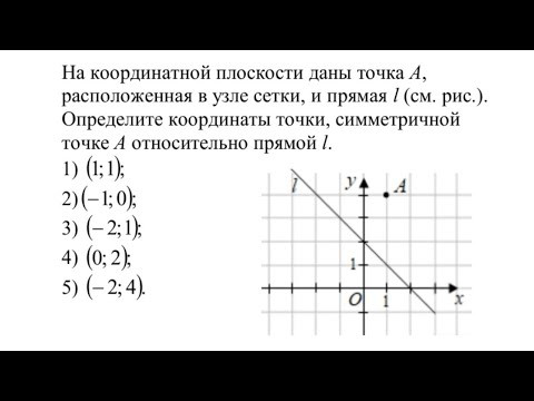 Осевая симметрия. Задание А9 #цт2020 #6класс