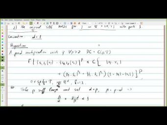 L13. Holder continuous and differentiable versions of stochastic flows. On homeomorphic property