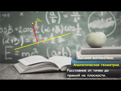 10.7 ВЫСШАЯ МАТЕМАТИКА. Расстояние от точки до прямой (на плоскости). 10.7 ВЫСШАЯ МАТЕМАТИКА. Расстояние от точки до прямой (на плоскости).