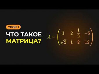 Что такое матрица? Что такое элементы матриц и как они нумеруются (индексируются)?