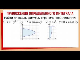 Определённый интеграл для нахождения площади #высшаяматематика #матанализ