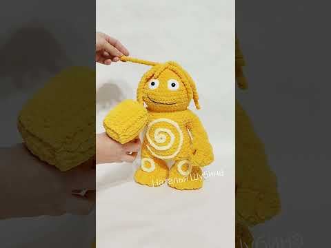 игрушка по фото Жёлтый Рэй игрушка крючком #crochet #toyphoto игрушка по фото Жёлтый Рэй игрушка крючком #crochet #toyphoto