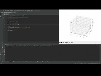 Питон 27 введение в библиотеку mathplotlib для 3D визуализации
