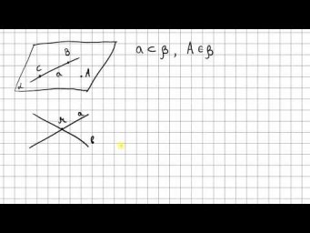 Следствия из аксиом стереометрии - геометрия 10 класс