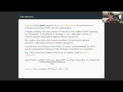 Seminar GDEq. Singularities and Bi-complexes for PDEs Seminar GDEq. Singularities and Bi-complexes for PDEs