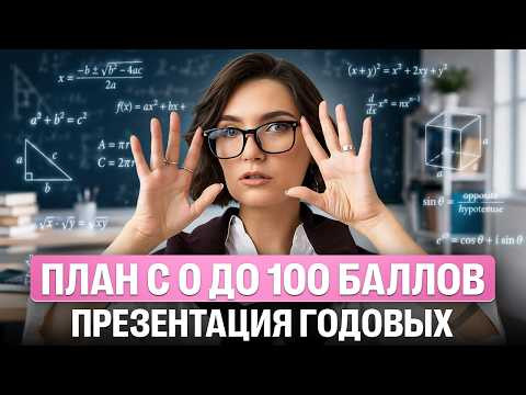 ПЛАН С 0 ДО 100 БАЛЛОВ. Презентация годовых ПЛАН С 0 ДО 100 БАЛЛОВ. Презентация годовых