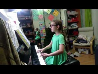 Early versions and sketches of compositions by Nadezhda Melikhova (age 8-10)