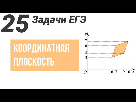 Координатная плоскость .Все виды задач на ЕГЭ.25 задачи Координатная плоскость .Все виды задач на ЕГЭ.25 задачи