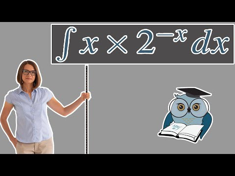 Как найти интеграл от функции x * 2^(-x) ?