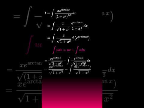 Интегрирование по частям | Подведение под знак дифференциала #maths #calculus #матан #егэ #огэ Интегрирование по частям | Подведение под знак дифференциала #maths #calculus #матан #егэ #огэ