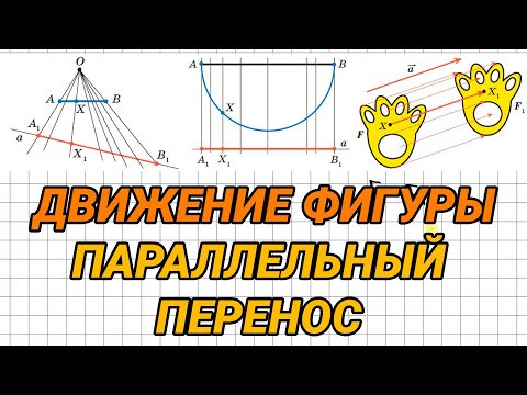 Движение (перемещение) фигуры. Параллельный перенос - геометрия 9 класс