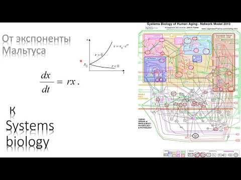 Математическое моделирование в биологии. От экспоненты Мальтуса к Systems biology