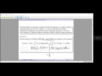 Georgii Riabov. Constructing stochastic flows of kernels, part 2