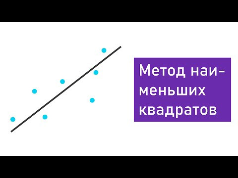 Метод наименьших квадратов Уравнение линейное регрессии