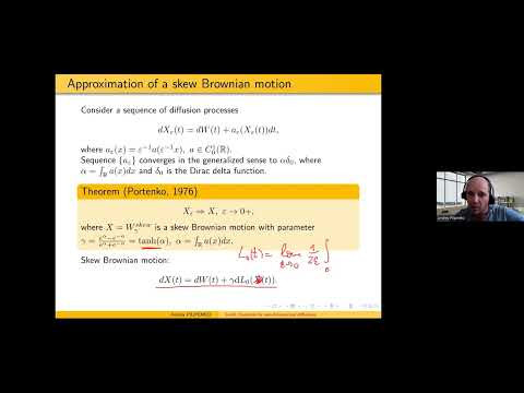 Andrey Pilipenko.  Limit theorems for general one-dimensional diffusions.